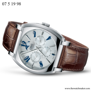 07 5 19 98FC Oris Brown Leather Strap, Complete