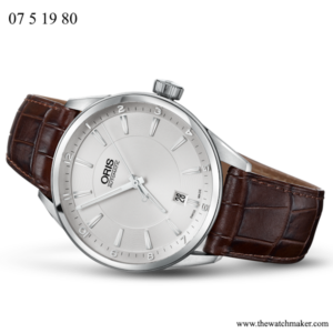 07 5 19 80FC Oris Brown Leather Strap