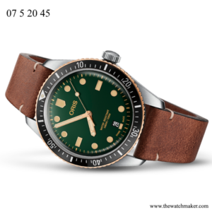 07 5 20 45NB Oris Brown Leather Strap, Strap-Only