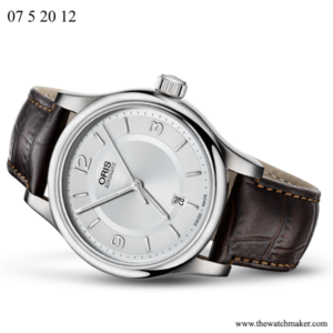 07 5 20 12 Oris Brown Leather Strap, Complete