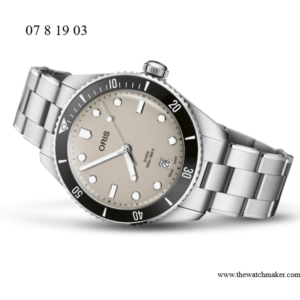 07 8 19 03 Oris Steel Metal Bracelet, Complete