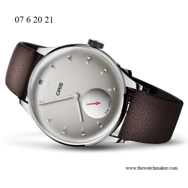 07 6 20 21 Oris Brown Leather Strap, Complete