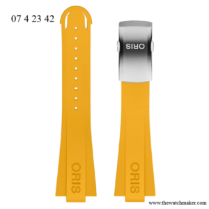 07 4 23 42EB Oris Yellow Rubber Band, Complete