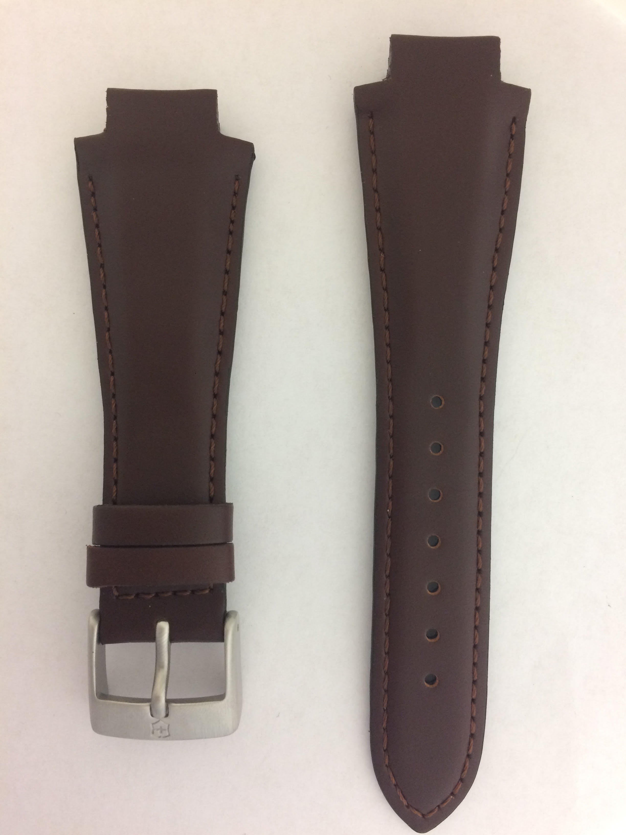 Swiss Army PEAK Brown Leather Replacement Strap - The Watchmaker